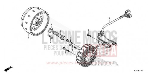 GENERATRICE CBR300RF de 2015